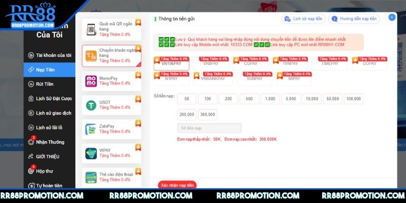 nap-tien-rr88-gui-von-vao-account